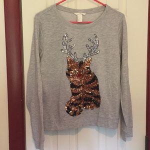 Cat Xmas sweatshirt